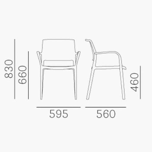 Ara 315 Garden Armchair